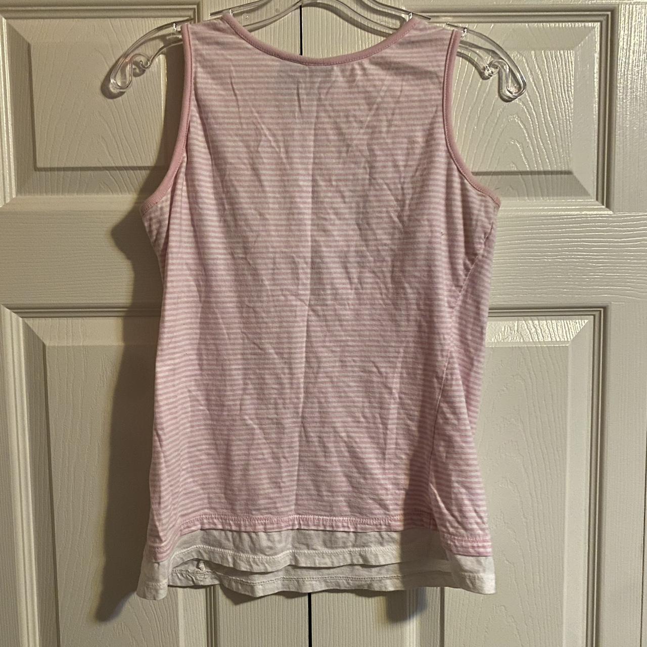 John Deere Women's Pink and Green Vest | Depop