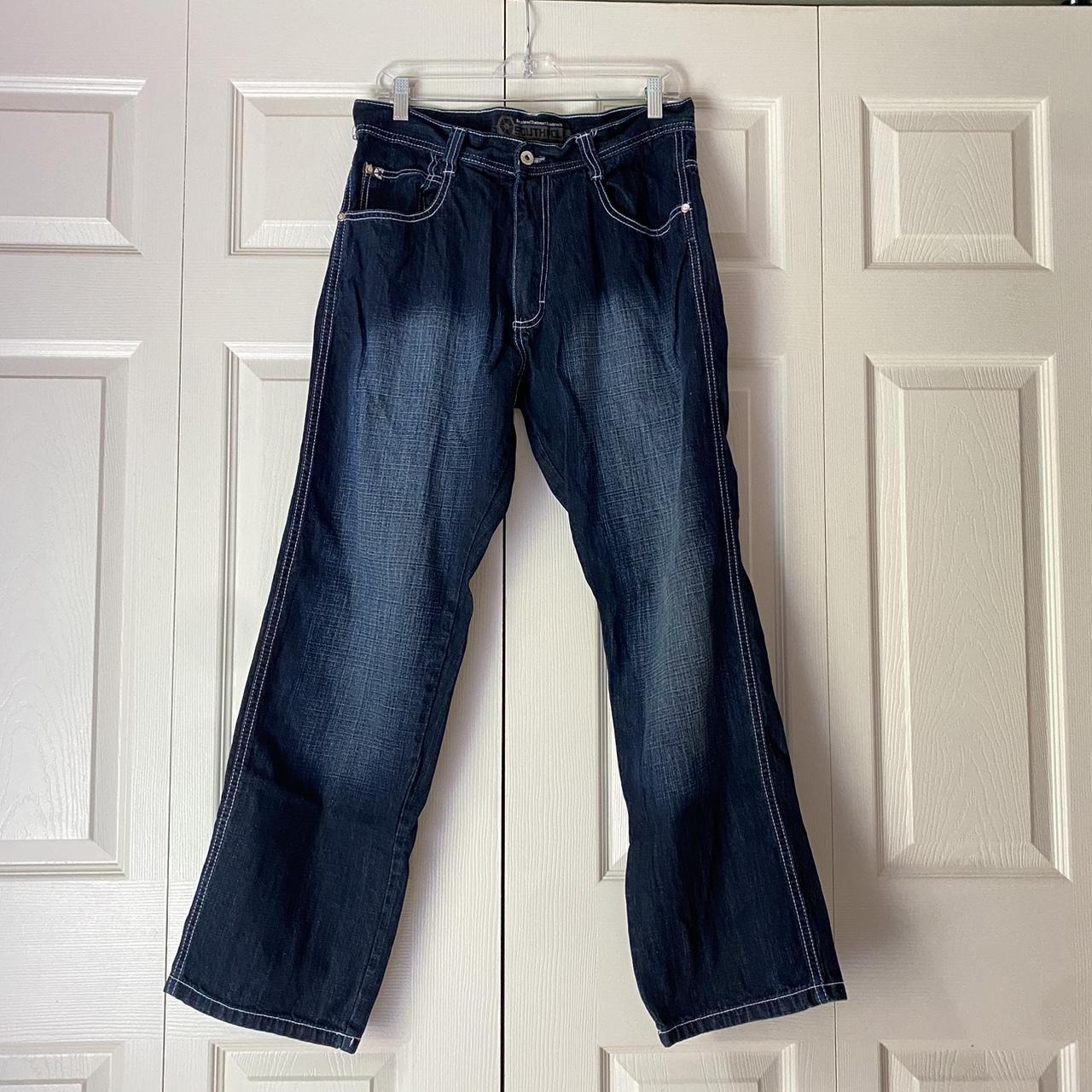 Southpole Men's Blue Jeans | Depop