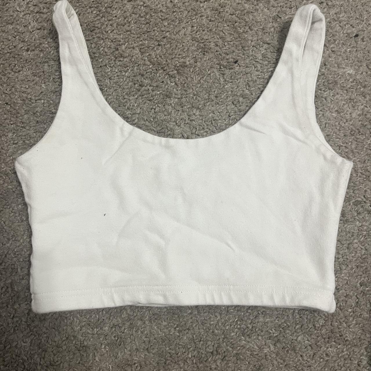 Brandy Melville White Tank Depop