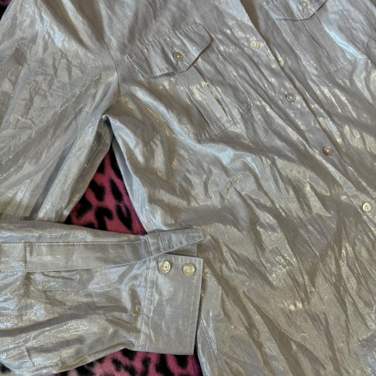 Ruby Rd. Women's Shirt - Silver - M – Silver Ruby… - image 4