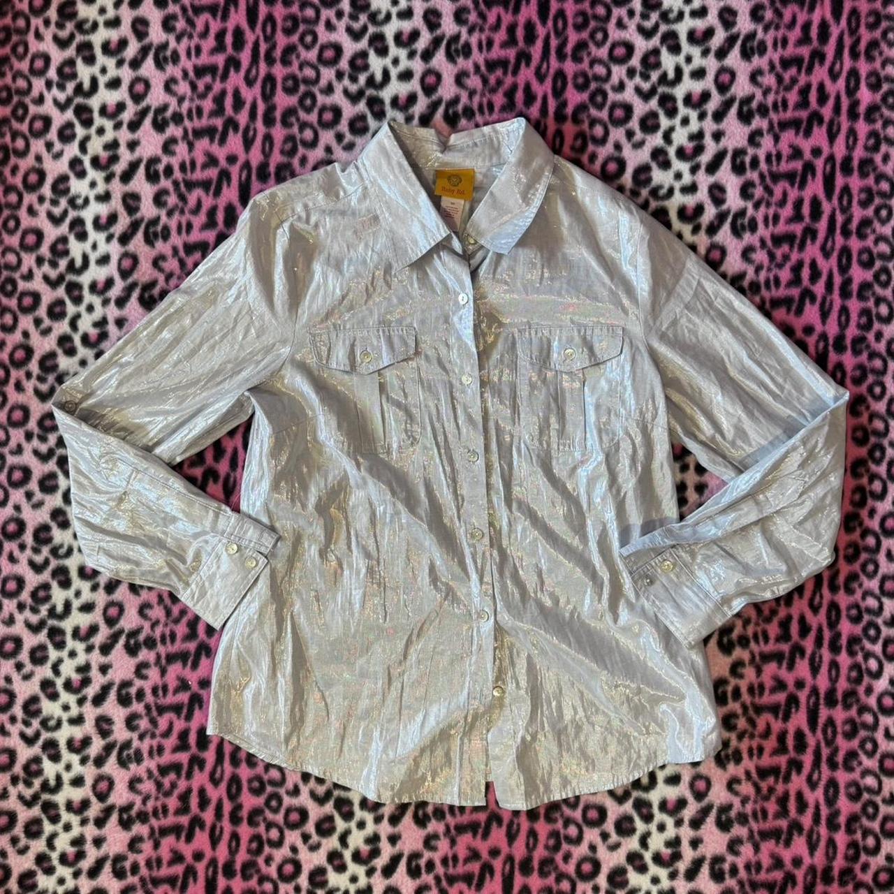 Ruby Rd. Women's Shirt - Silver - M – Silver Ruby… - image 3