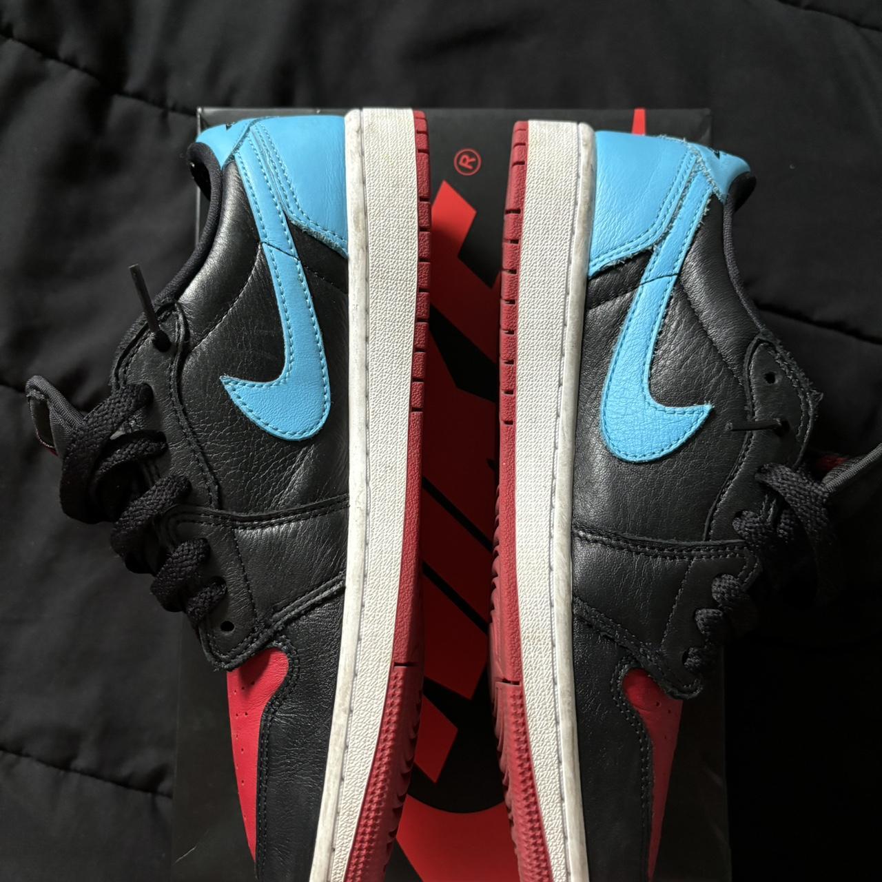 Jordan 1 Retro Low OG 'UNC to Chicago Women's size | Depop