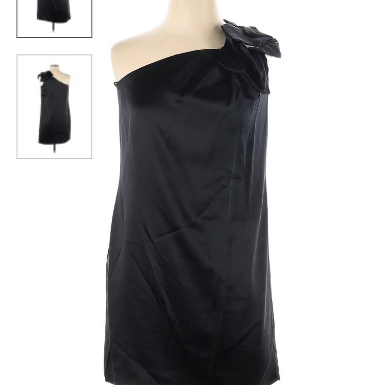 7 For All Mankind Women's Black Dress | Depop