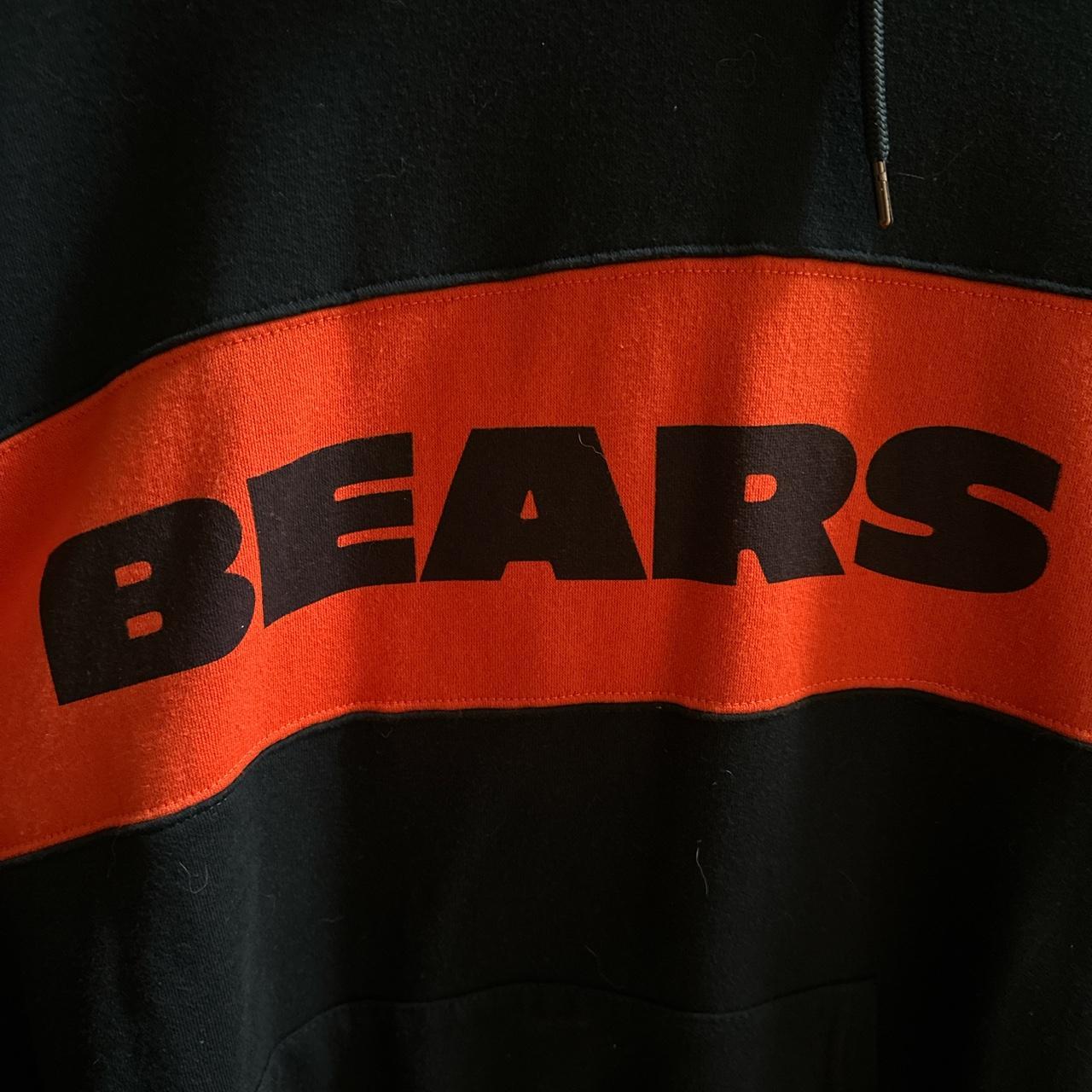 Chicago Bears Camo Hoodie, Navy Blue/Orange