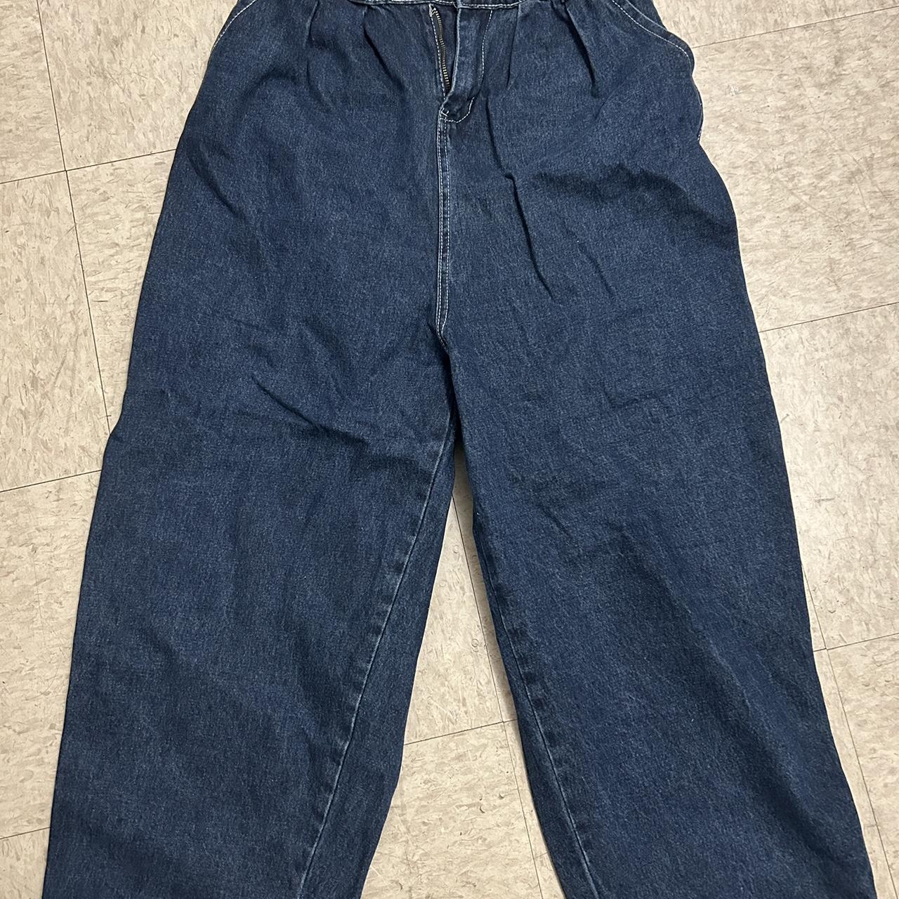 Very Baggy Jnco Style Jeans Spandex Waist 26x27 - Depop