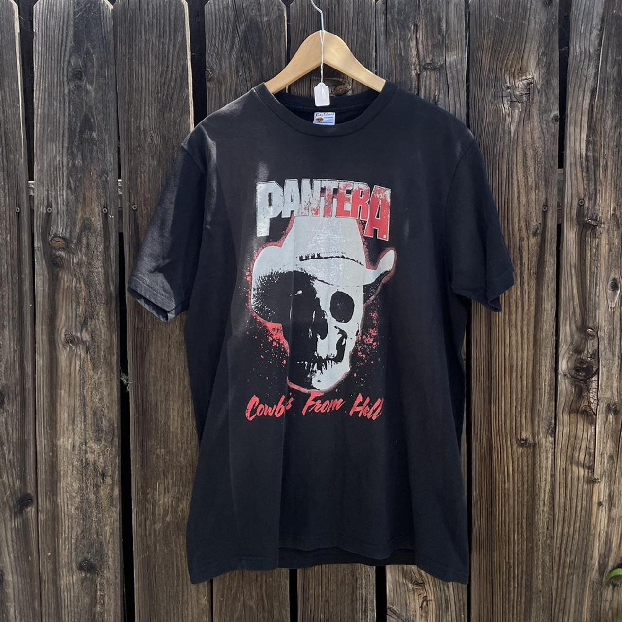 Pantera Cowboys From Hell T-Shirt Cowboys Hat Vintage T-Shirt