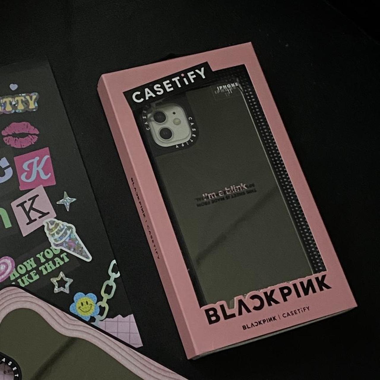 BlackPink x casetify kpop iPhone 11 case, black pink... Depop
