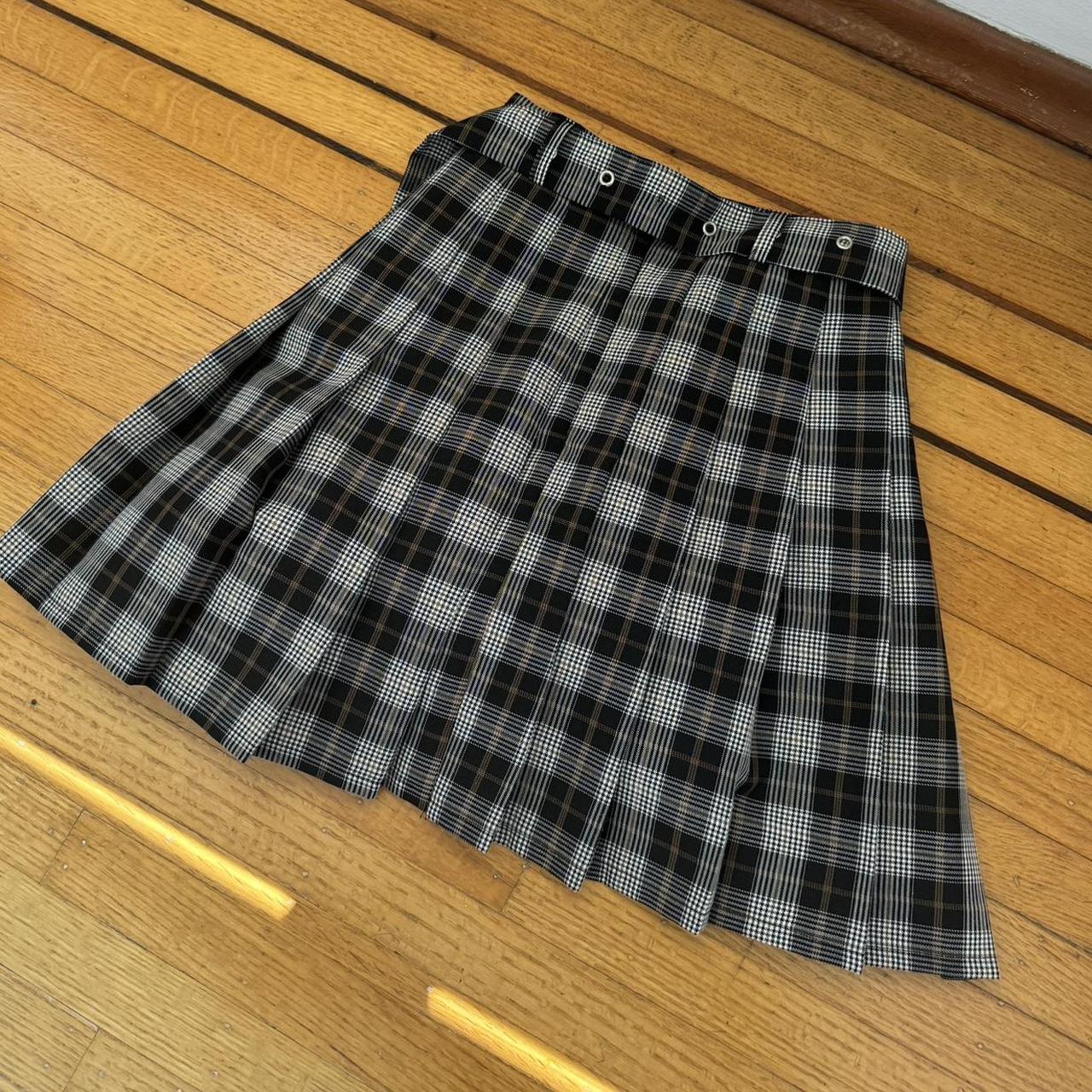 Japanese plaid schoolgirl skirt skort, plaid school | Depop