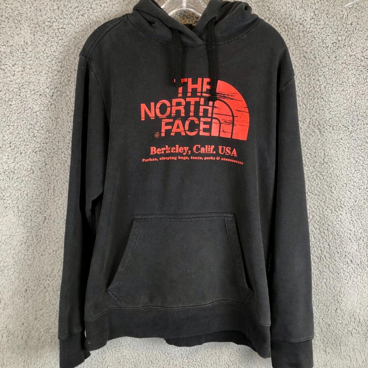 The North Face Berkeley Calif. USA Hoodie Sweatshirt... - Depop