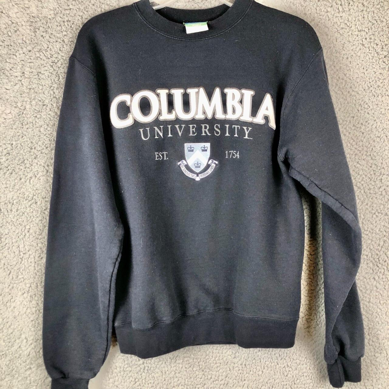 Columbia university embroidered online sweatshirt