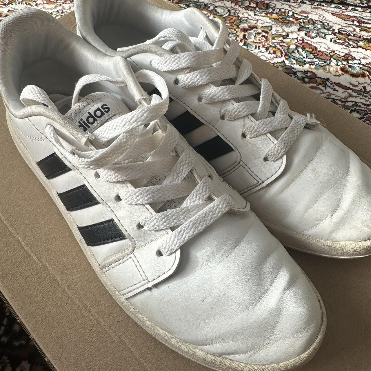 Adidas Neo Trainers - Size 5 1/2 Worn multiple times... - Depop