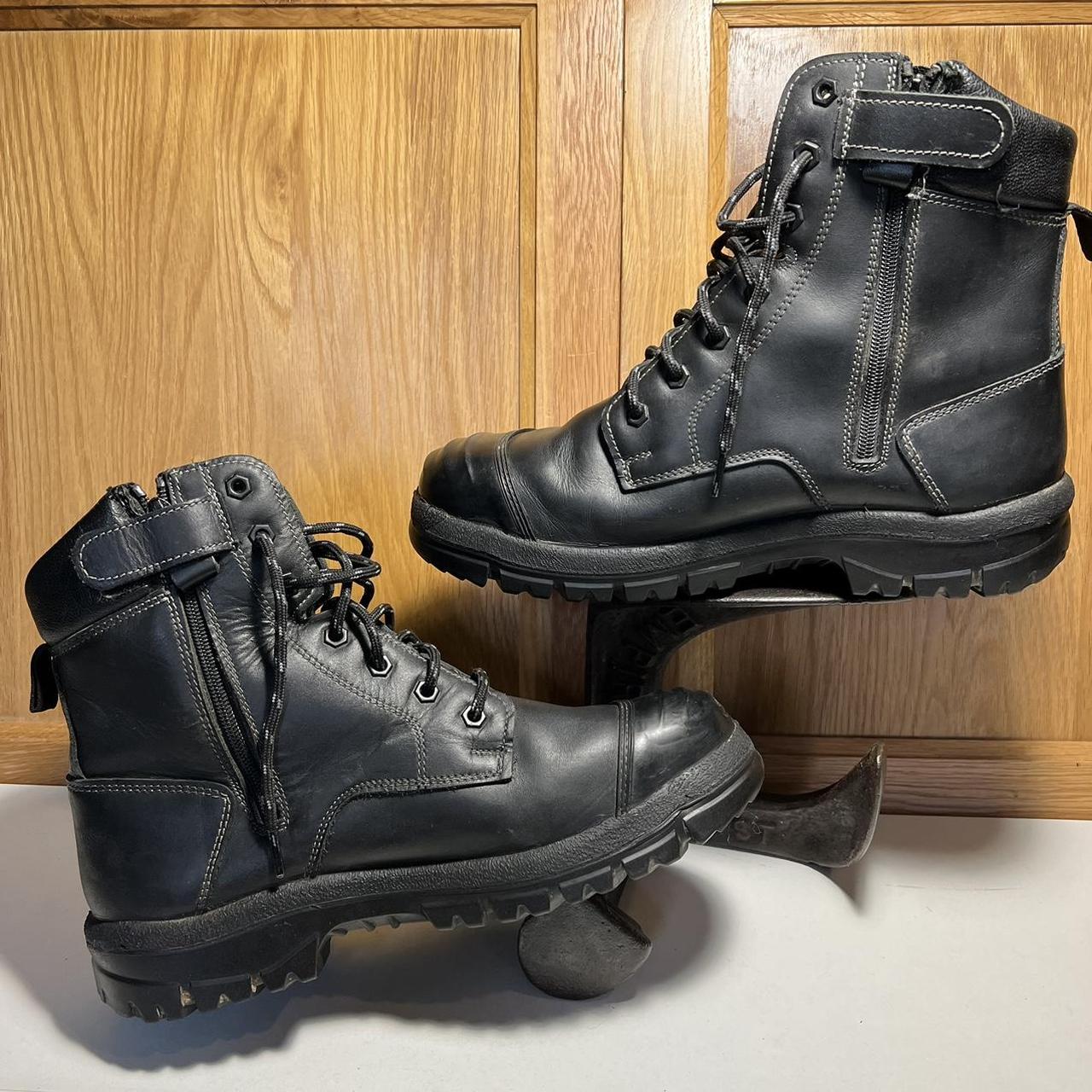 Goliath Safety Boots (D6) Excellent Condition Size... - Depop