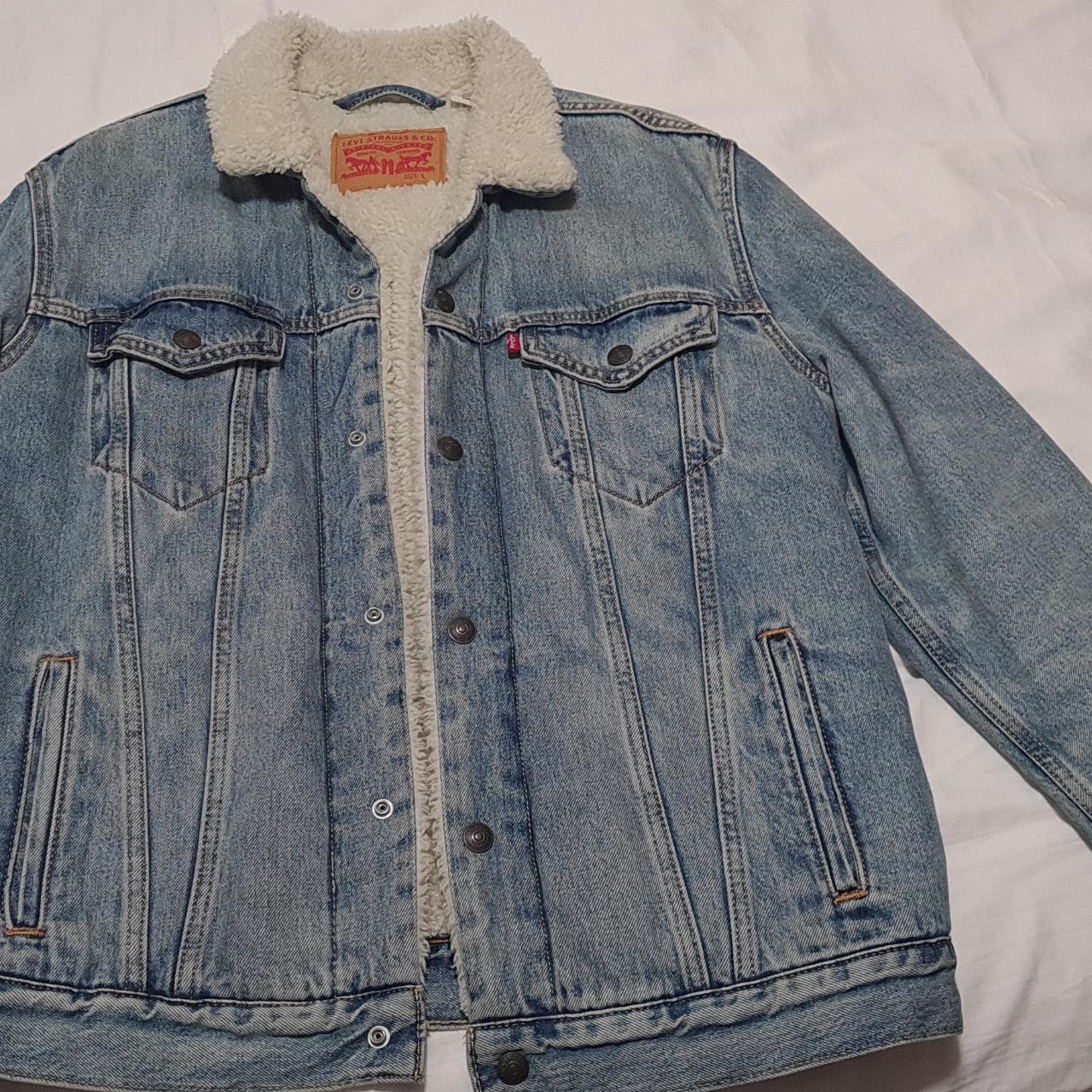 Levi's Men's Blue Jacket | Depop