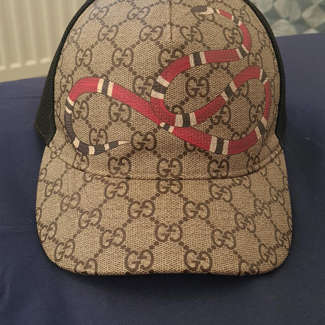 Gucci cap. Purchased in Gucci store. Used a bit,... - Depop