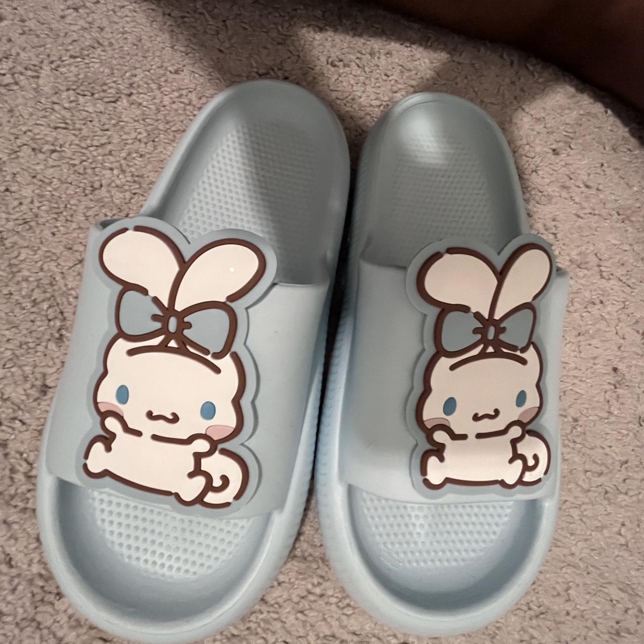 Super cute Cinnamorol slides! Size 8.5-9 - Depop