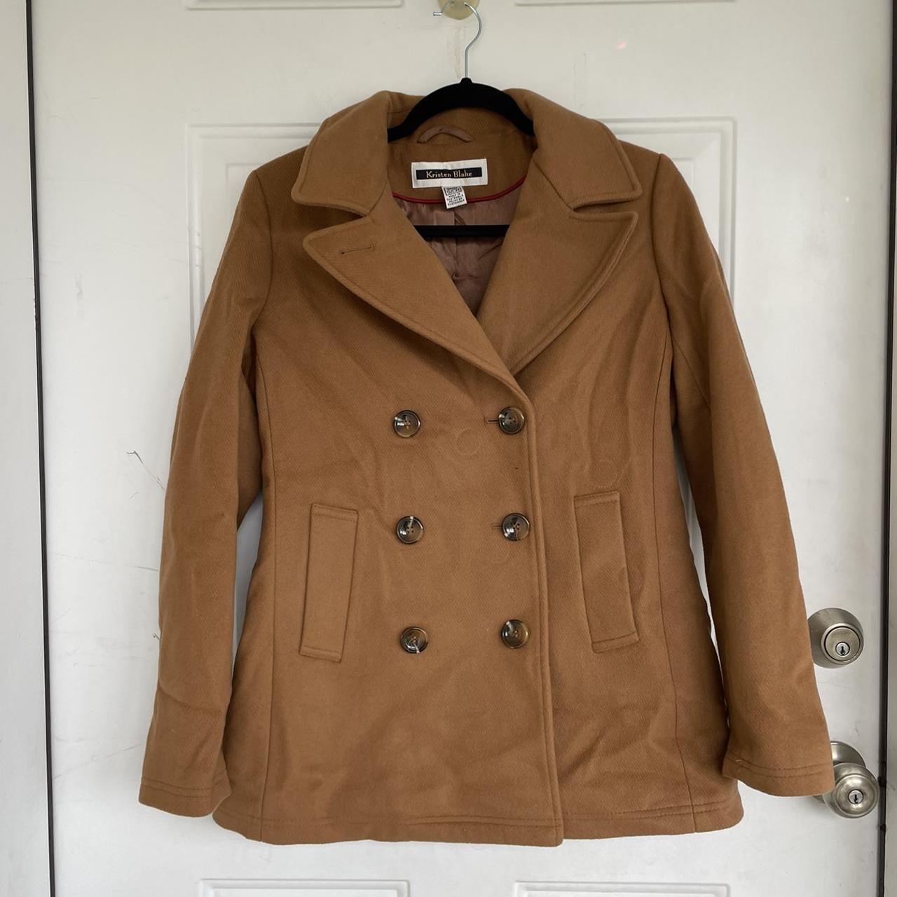 Kristen blake walking outlet coat camel