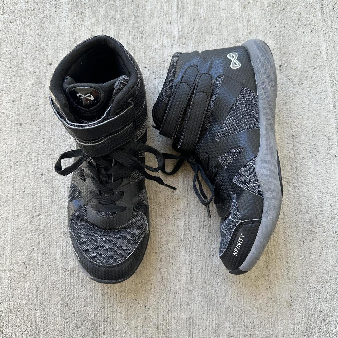 Nfinity Cheer Shoes (MIDNITE BEAST) size 6.5 Size... Depop