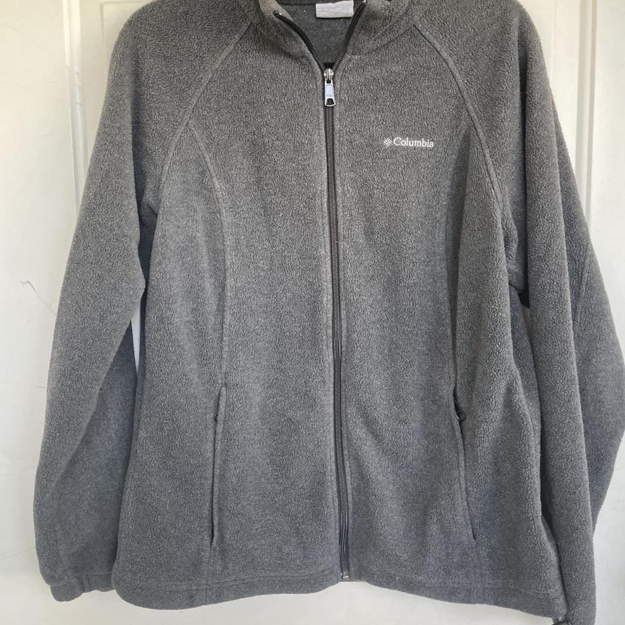 Light grey columbia jacket online