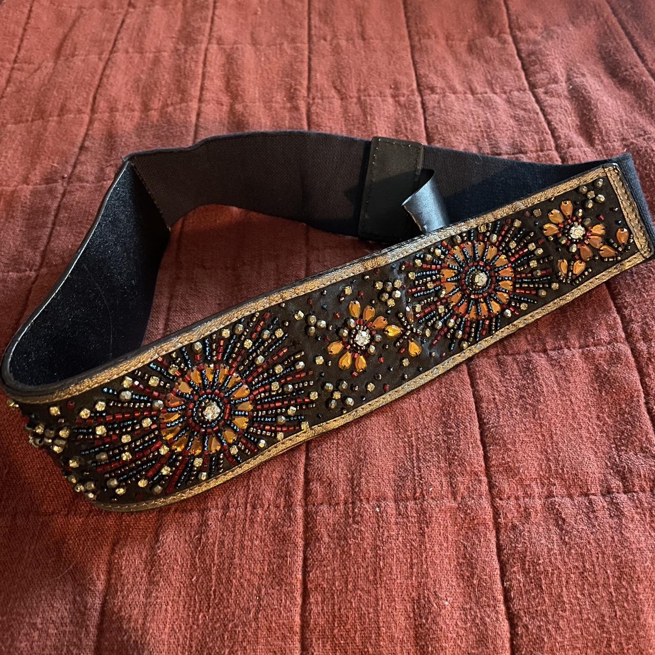 beaded waist belt
