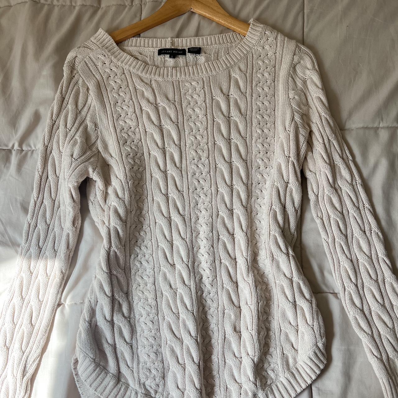 Women's Cream Sweatshirt | Depop