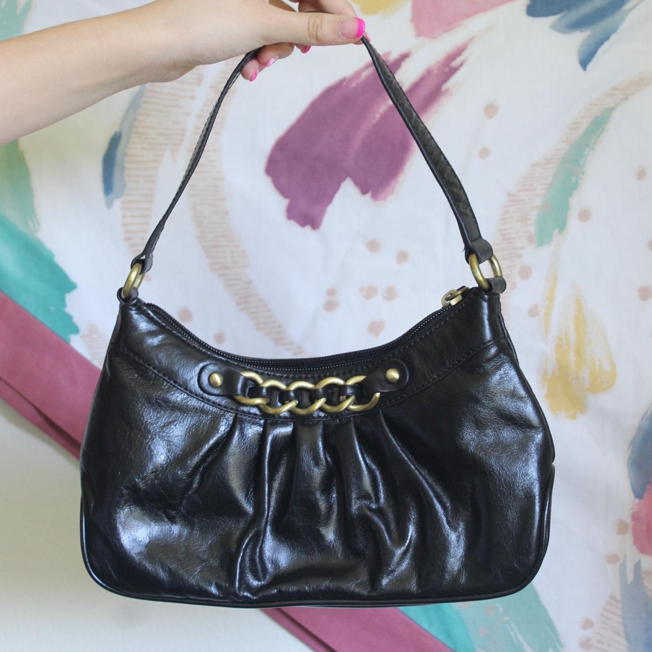 The Wilson Black Leather Clutch Bag