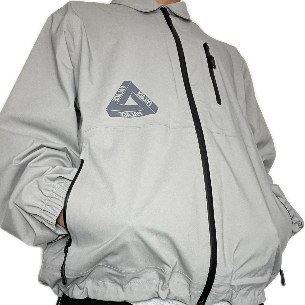 Palace Gore-Tex Paclite Coach Jacket Grey | Depop