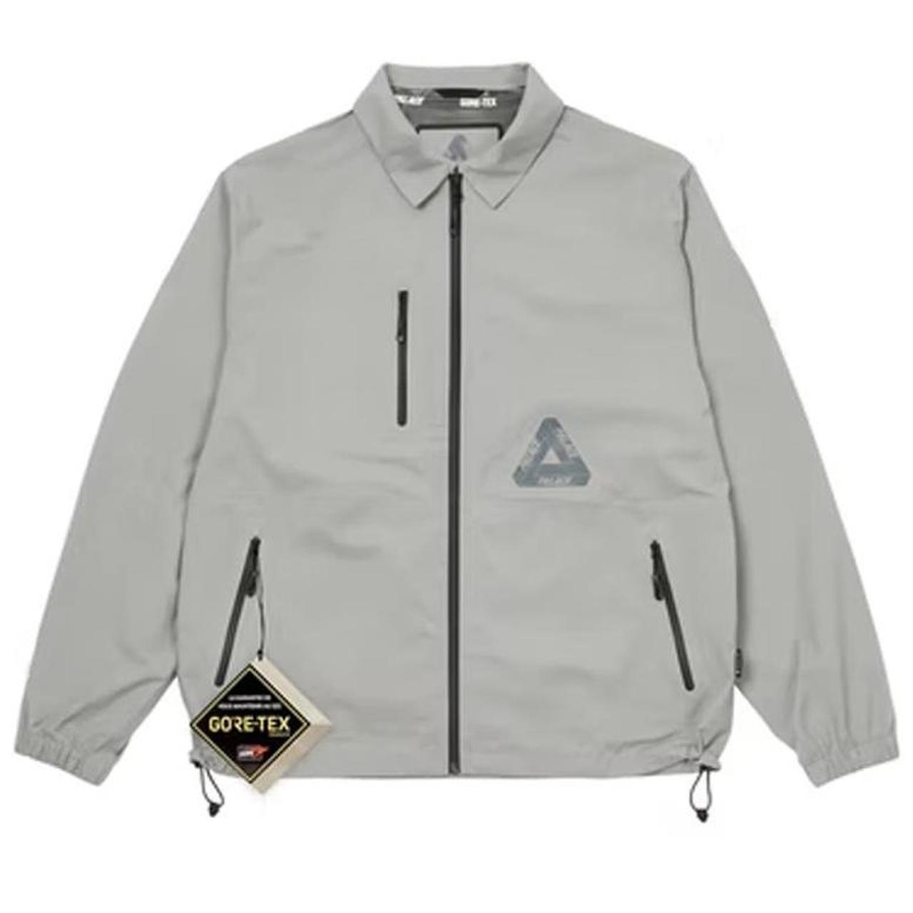 Palace Gore-Tex Paclite Coach Jacket Grey | Depop