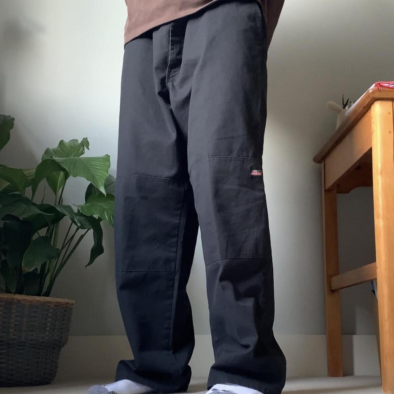 Baggy Navy cargo pants Genuine dickies cargo... Depop
