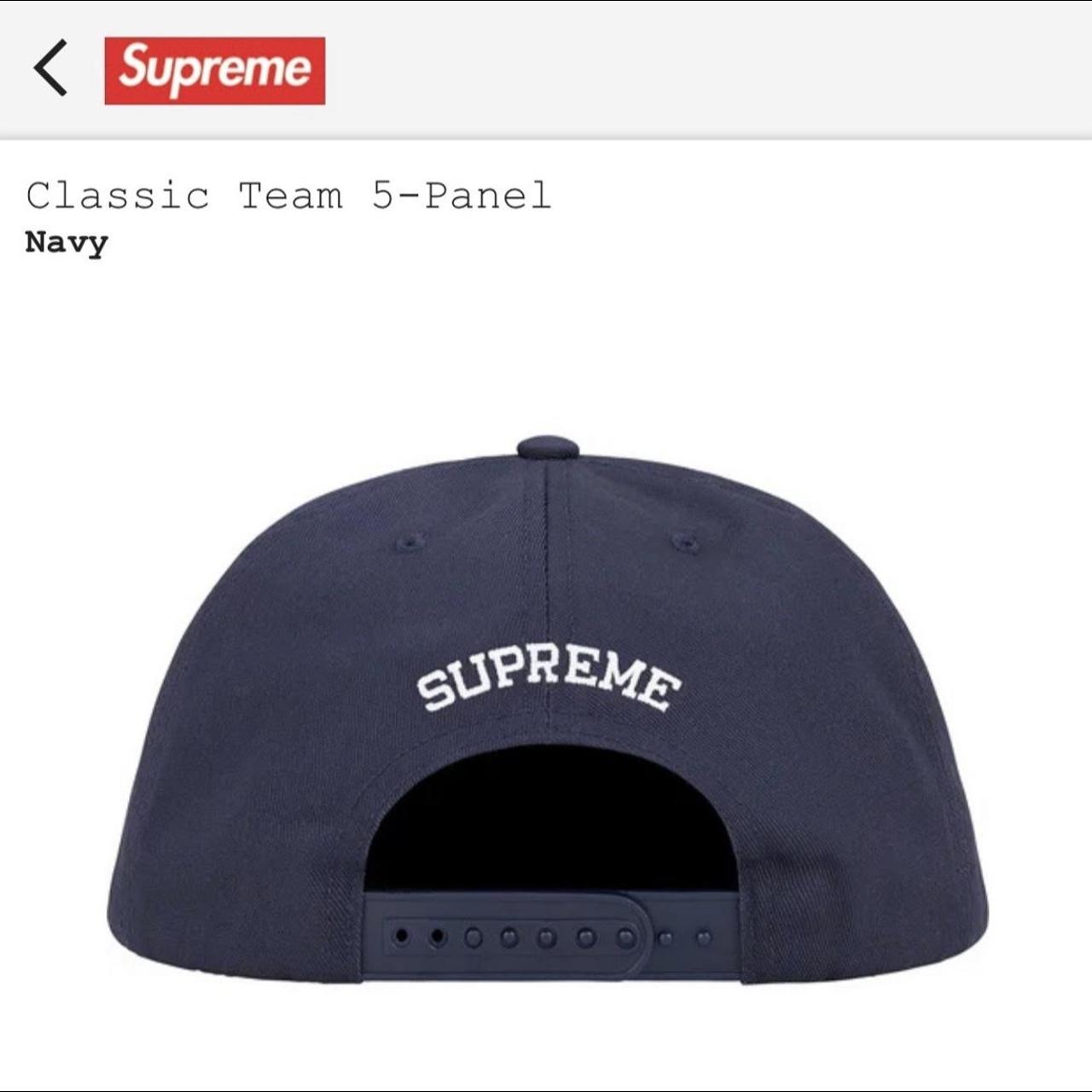 Supreme on sale Classic Team 5 Panel Cap