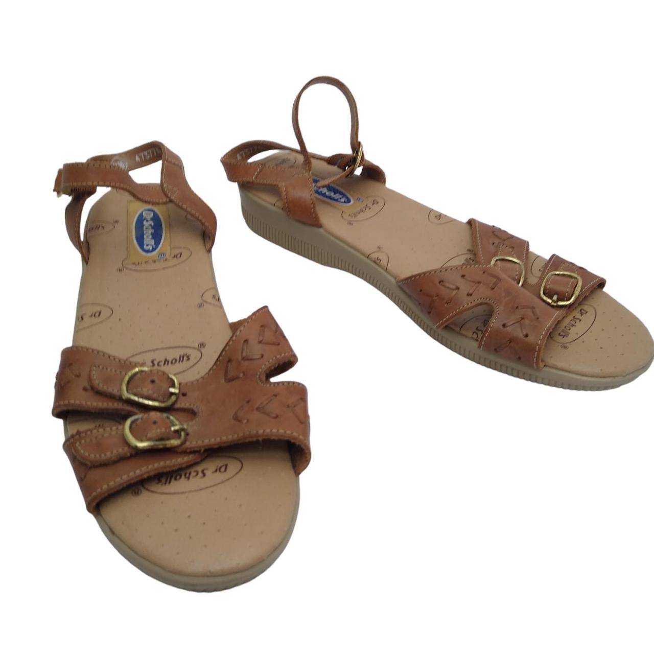 Dr scholl's sale leather sandals