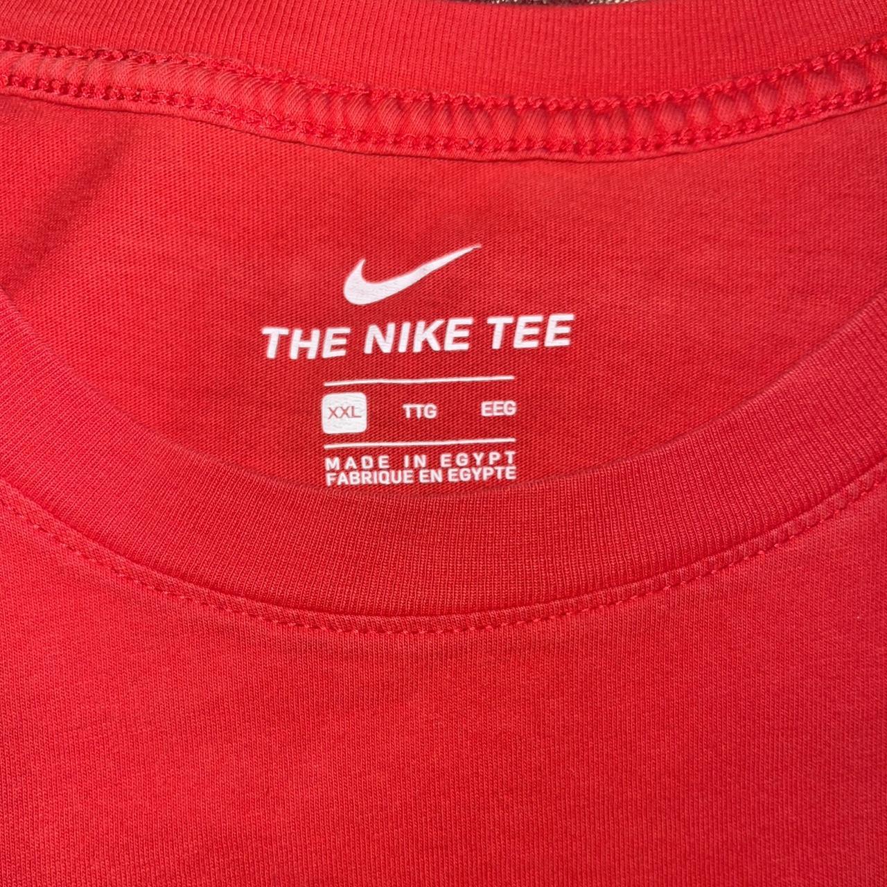 university red nike shirt