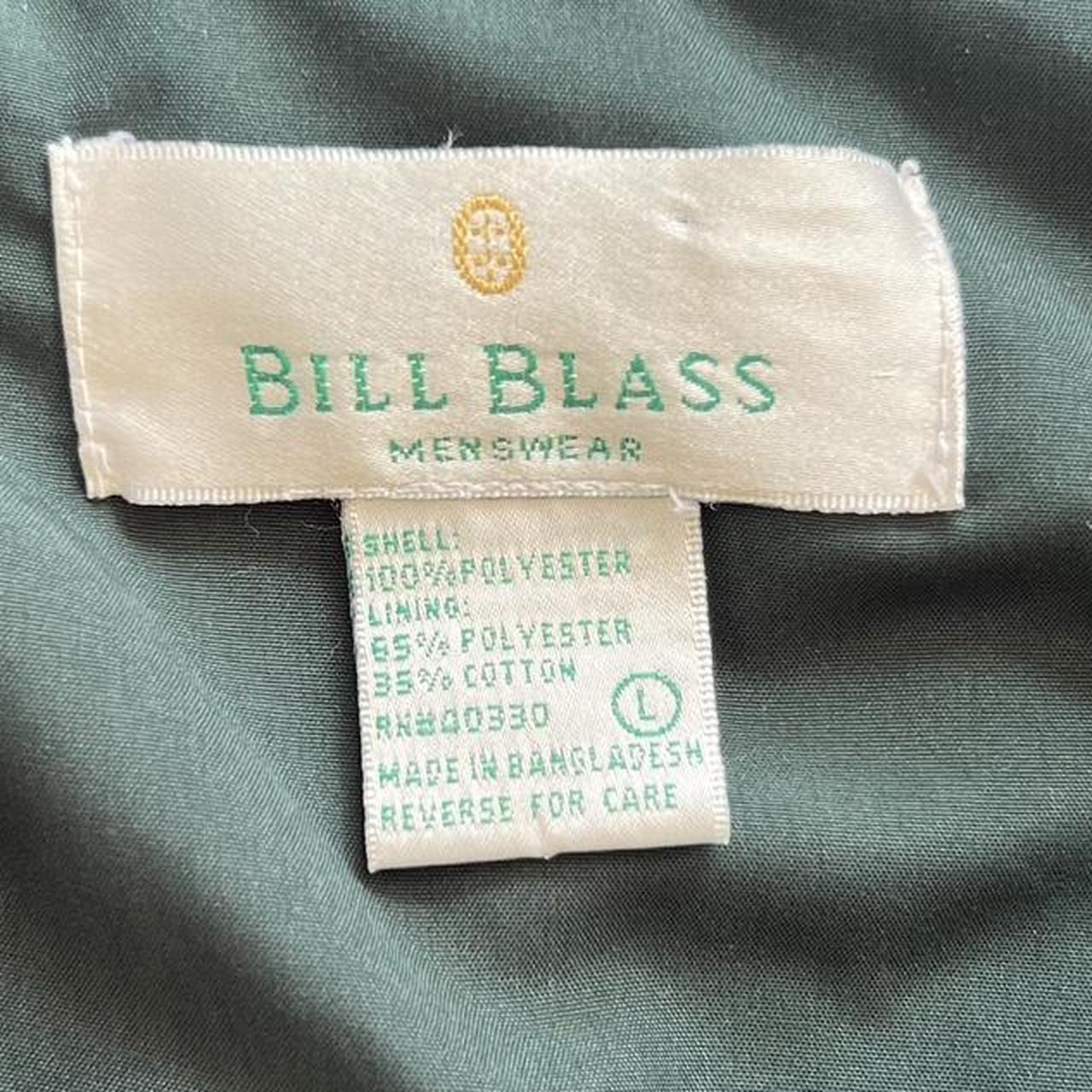 Bill Blass Women S Navy And Green Jacket Depop   P0 