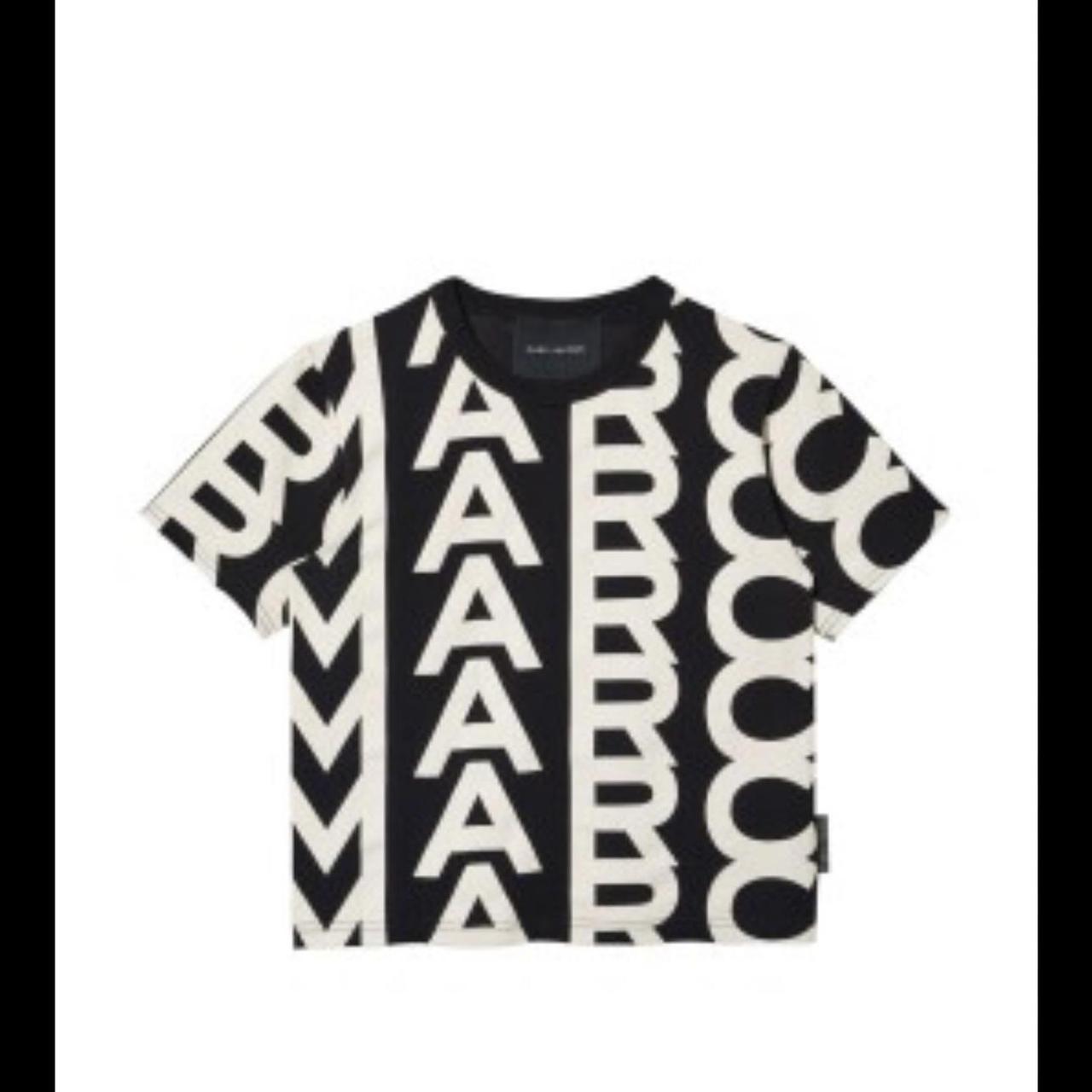 超セール☆MARC JACOBS MONOGRAM BABY TEE Marc Jacob's Monogram Baby Tee | Depop