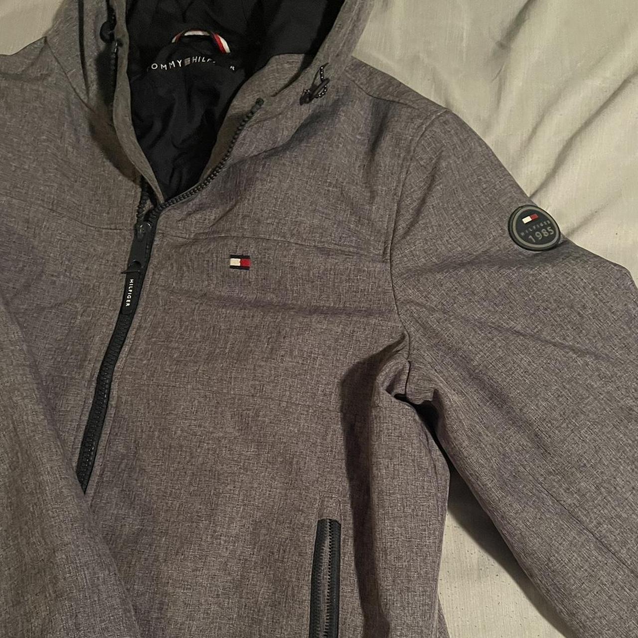 Tommy hilfiger sale grey coat