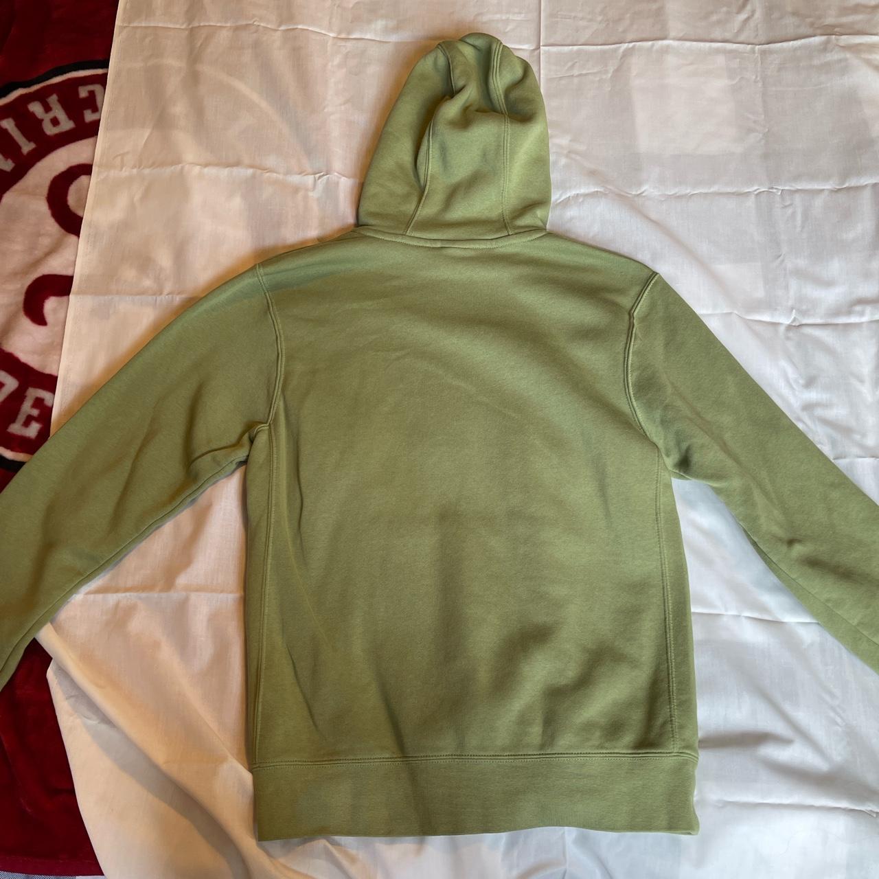 Green Nike Hoodie brand new Small Tall - Depop