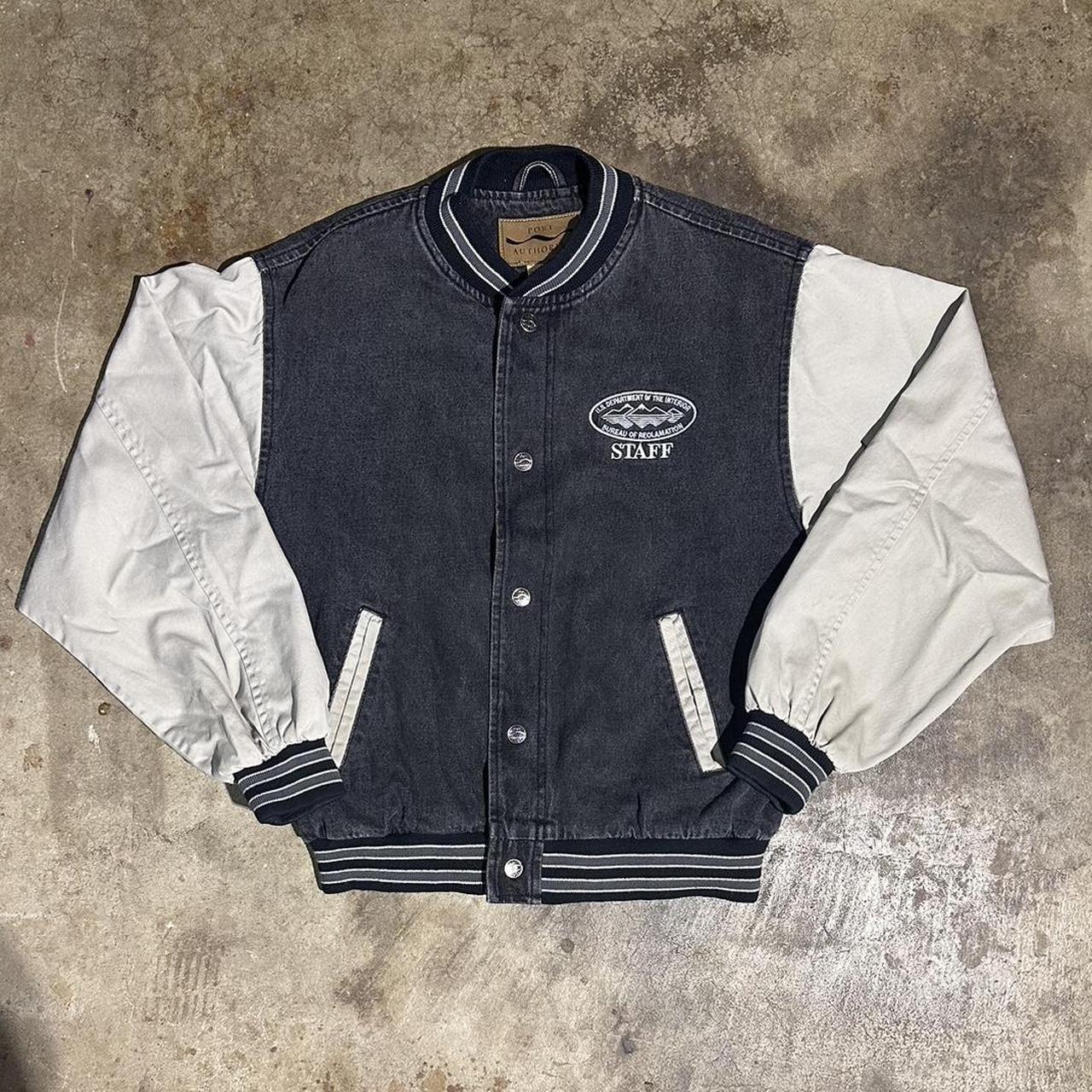 Vintage 90's Detroit Lions Varsity style jacket Size - Depop