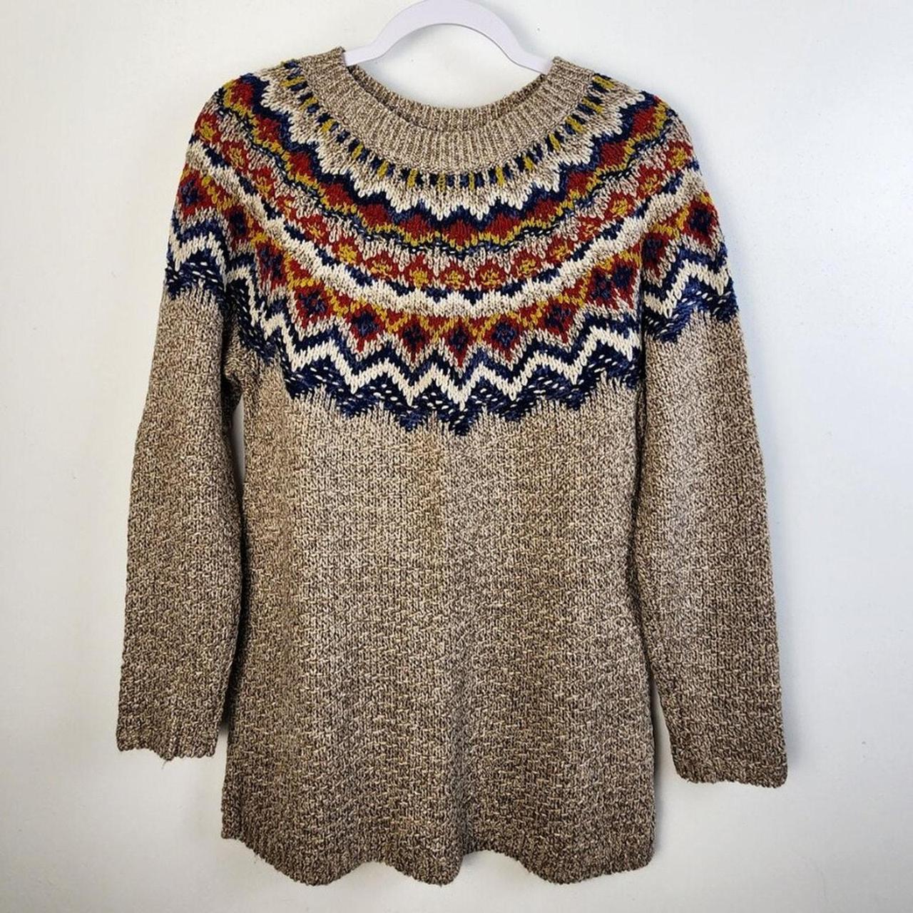 J jill fair isle sweater best sale