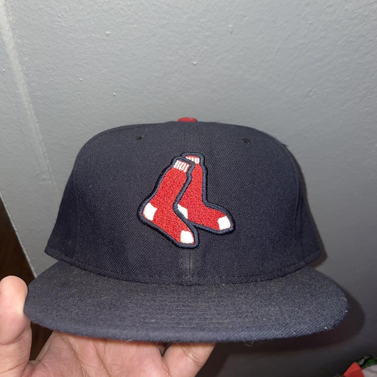 Sick Boston Red Sox Fitted Cap!⚾️ Condition: - Depop