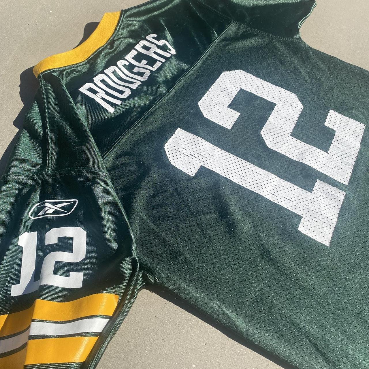 Vintage Reebok GreenBay Packers Aaron Rodgers - Depop