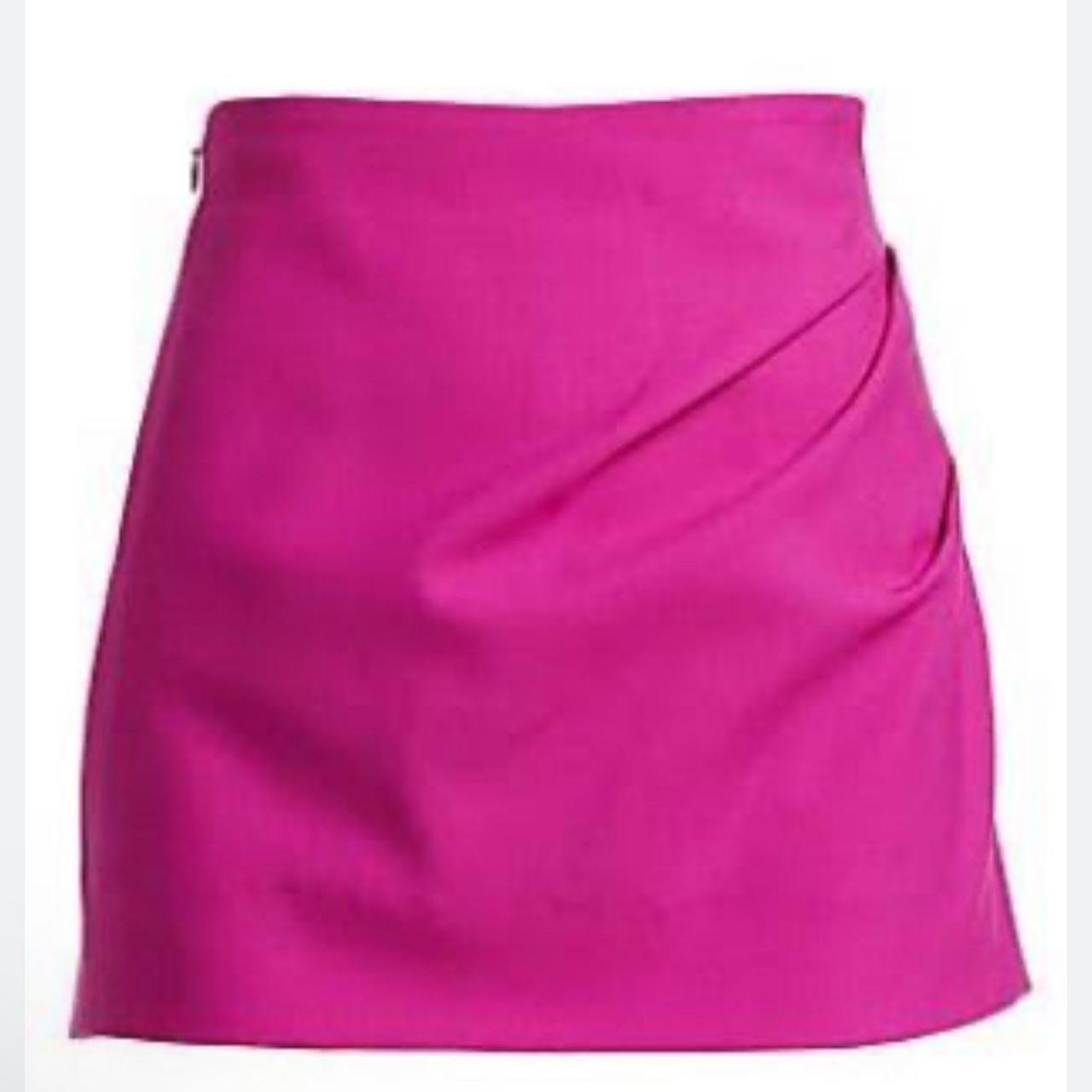 Jacquemus La Jupe Bambola Ruched Mini Skirt size 36. Depop