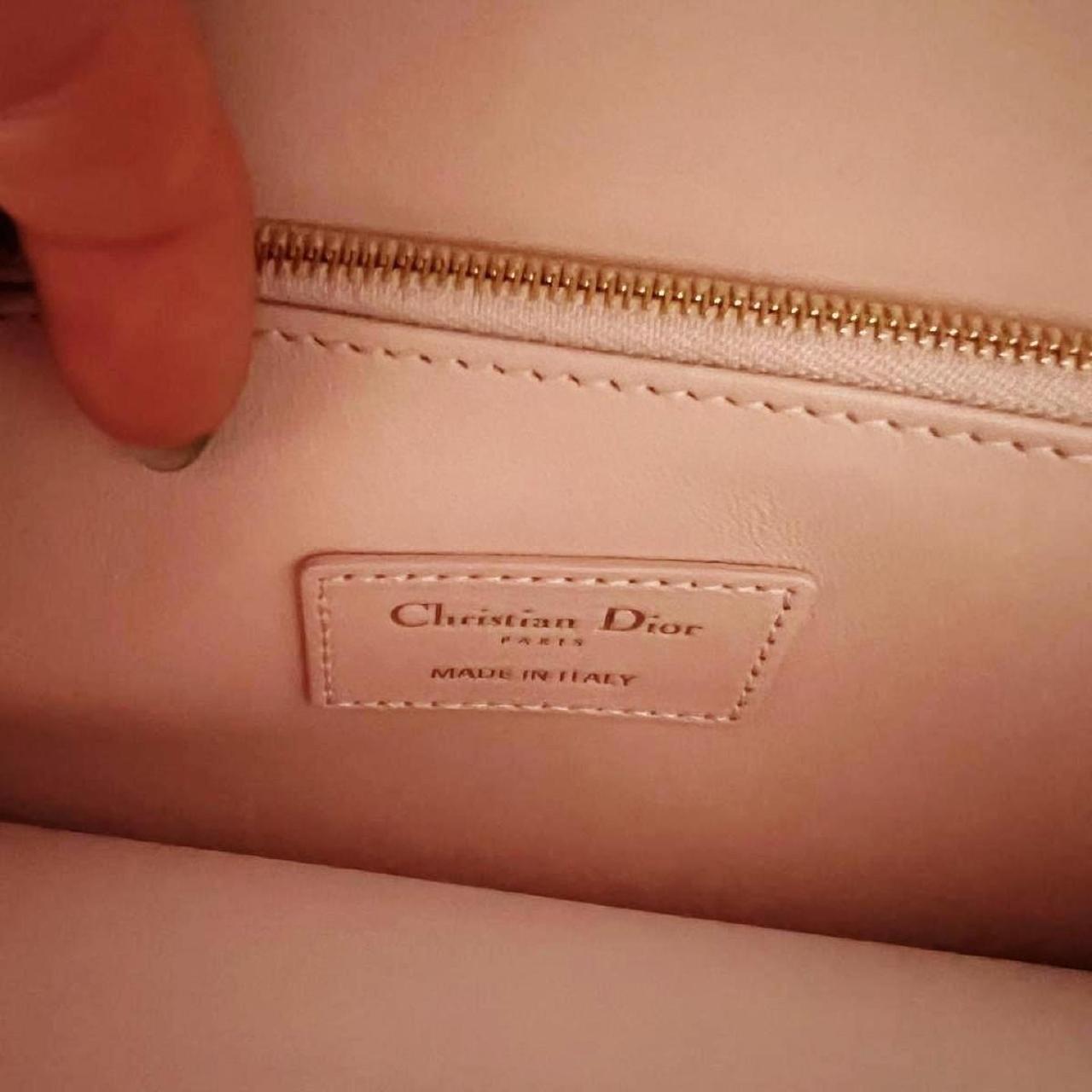 Borsa Top Handle My Dior Misura media Rosa cipria | Depop