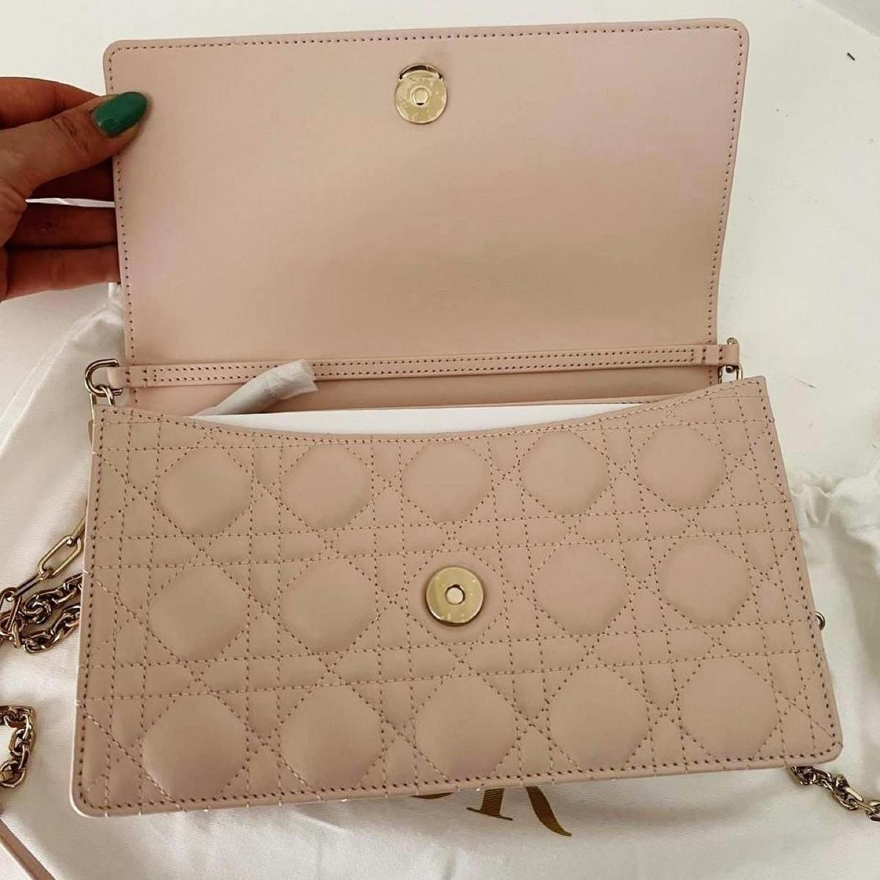 Borsa Top Handle My Dior Misura media Rosa cipria | Depop
