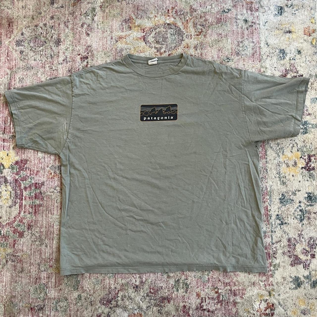 Patagonia Beneficial - 70s 'white tag' chest logo | Depop