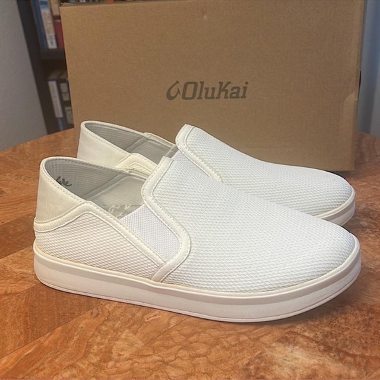 olukai slip on sneakers