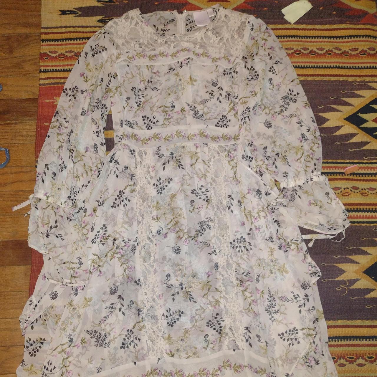 LC Lauren Conrad Women S Pink Dress Depop