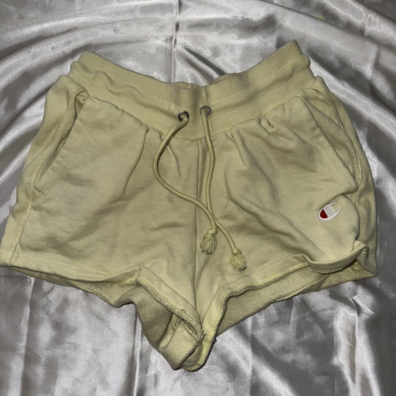 Women's Yellow Shorts | Depop