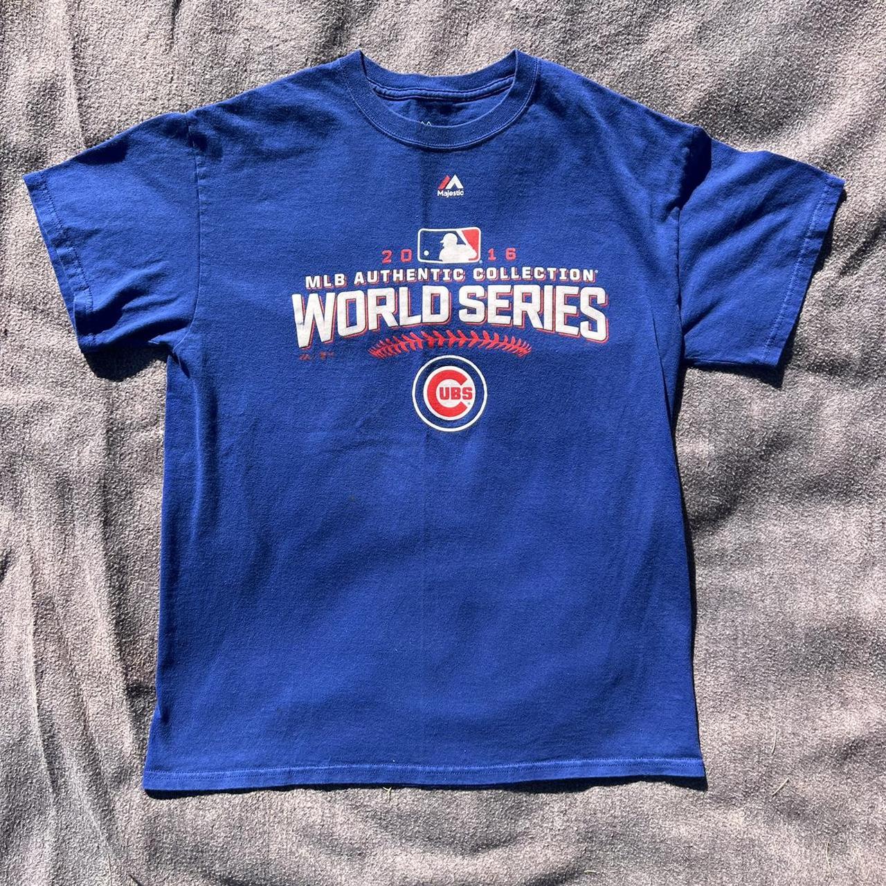 Unisex Mens Womens Chicago Cubs Majestic MLB - Depop