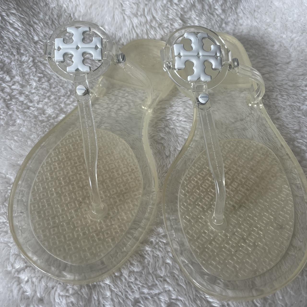 tory burch jelly slippers