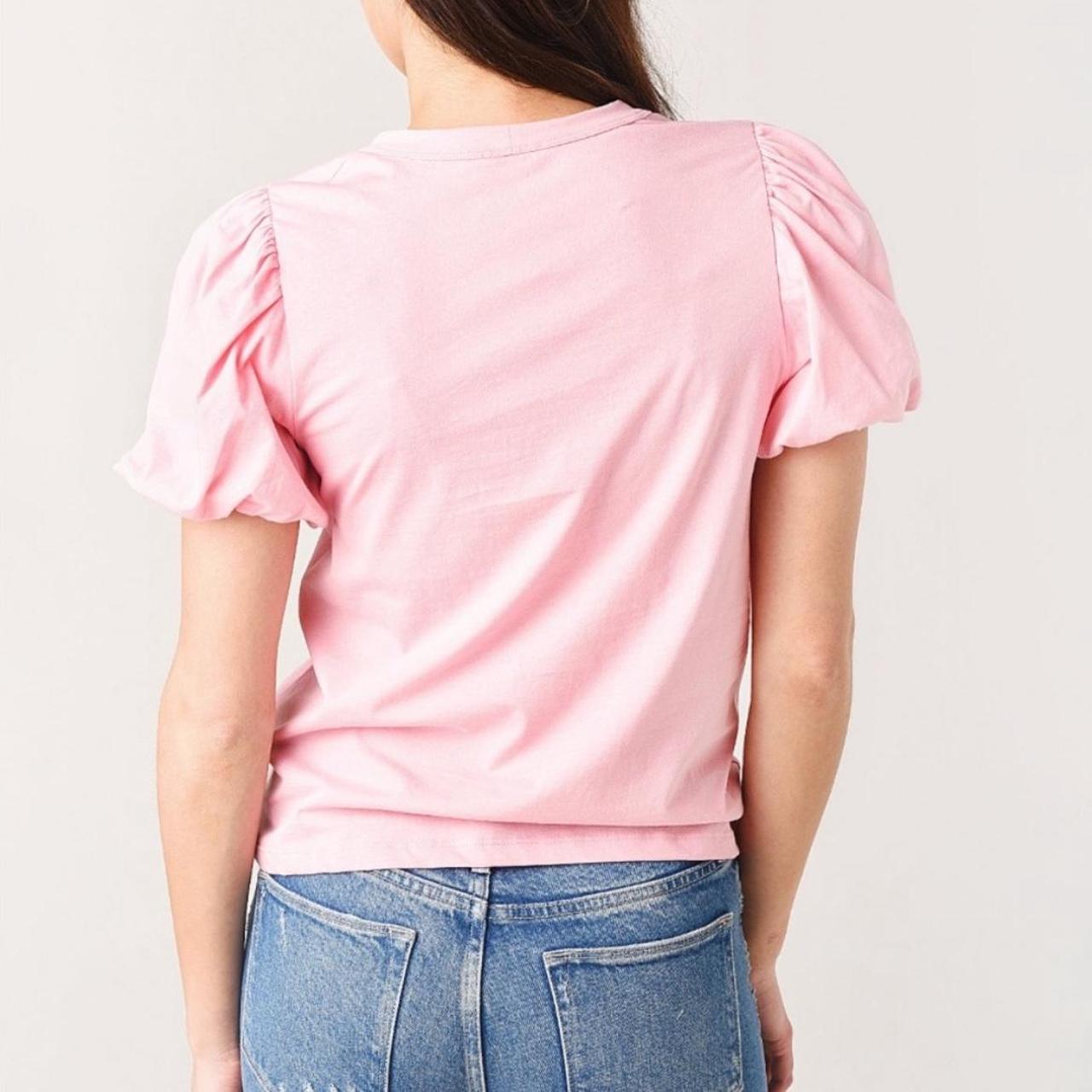 A.L.C Pink selling Poole Cotton Jersey Tee