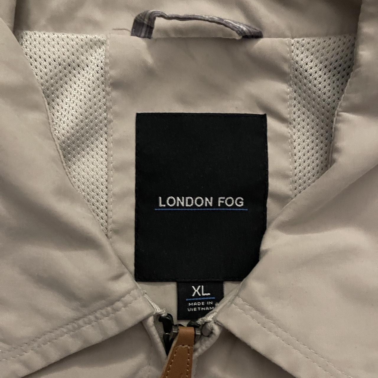London Fog Men's Grey and Cream Jacket (2)